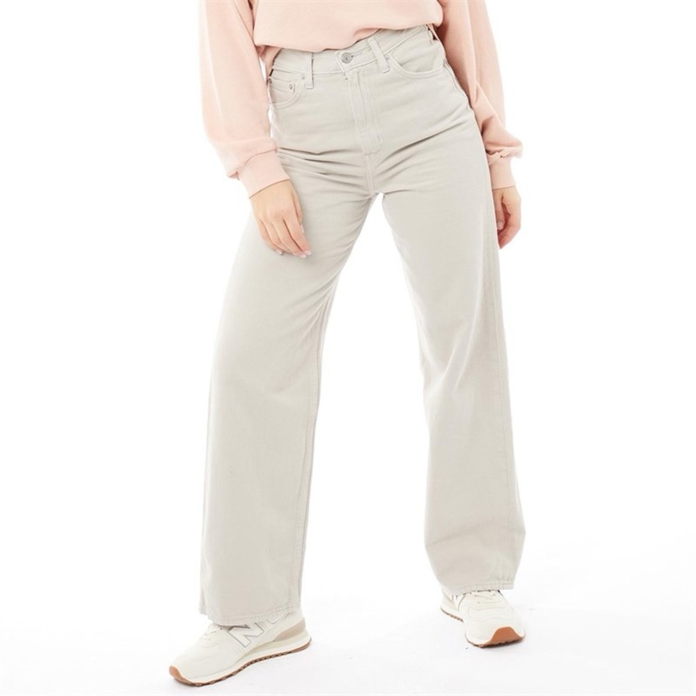 Levi’s High Loose Jean in Mushroom Grey